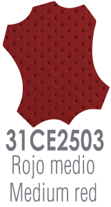 BOORA SOFT PERFORADO ROJO MEDIO